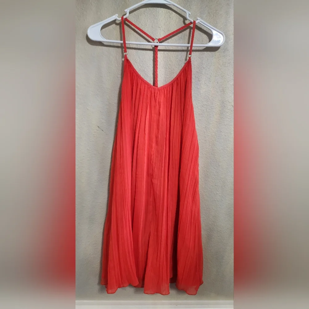 Abercrombie & Fitch Racerback Pleated Dress - Picture 3 of 8